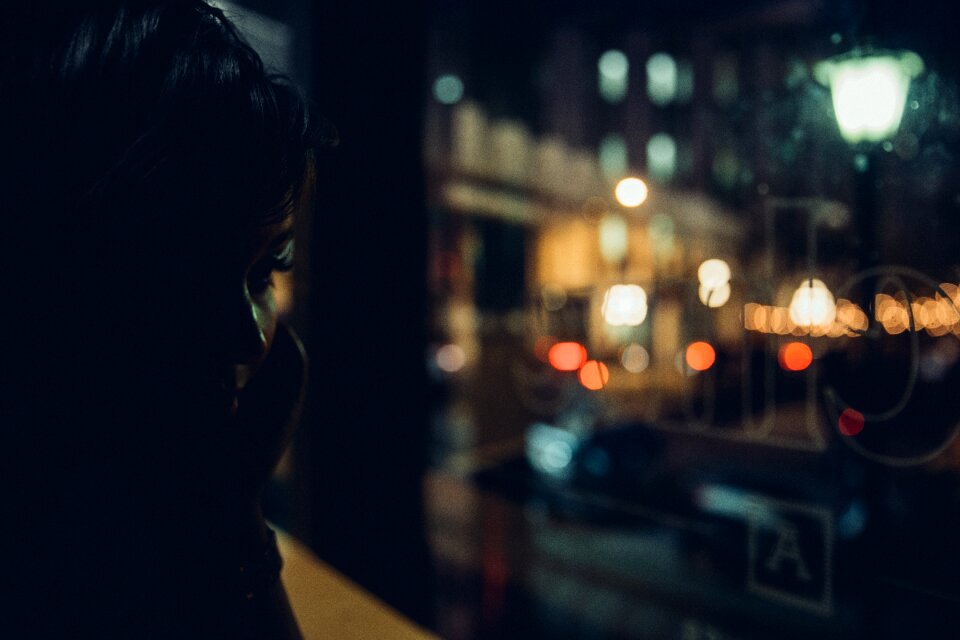 Woman calling phone