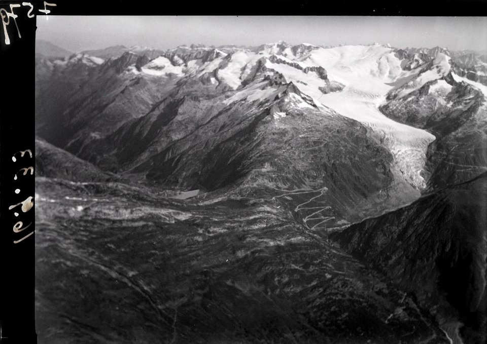 ETH-BIB-Grimsel, Rhônegletscher, Galenstock, Dammastock-Inlandflüge-LBS MH01-007579
