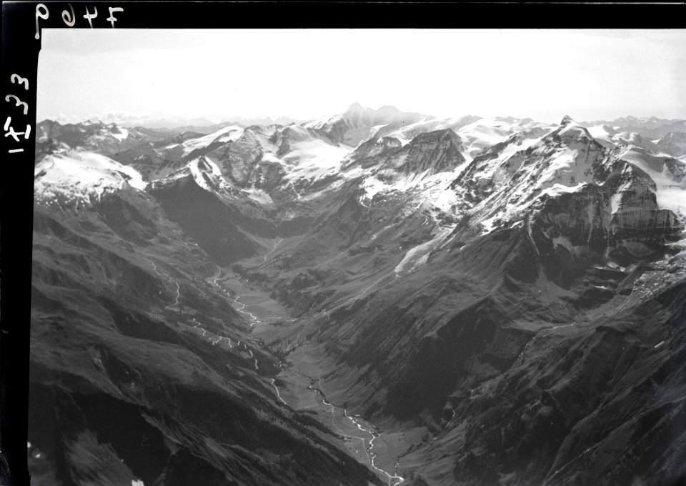 ETH-BIB-Grossglockner, Anflug von Norden-Inlandflüge-LBS MH01-007469