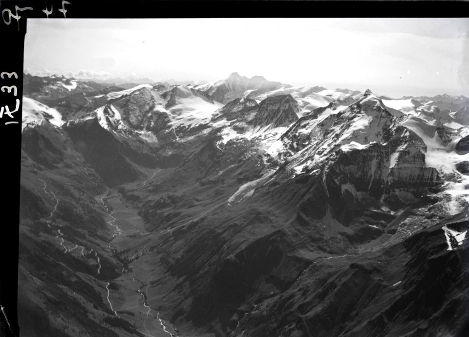 ETH-BIB-Grossglockner, Anflug von Norden-Inlandflüge-LBS MH01-007470