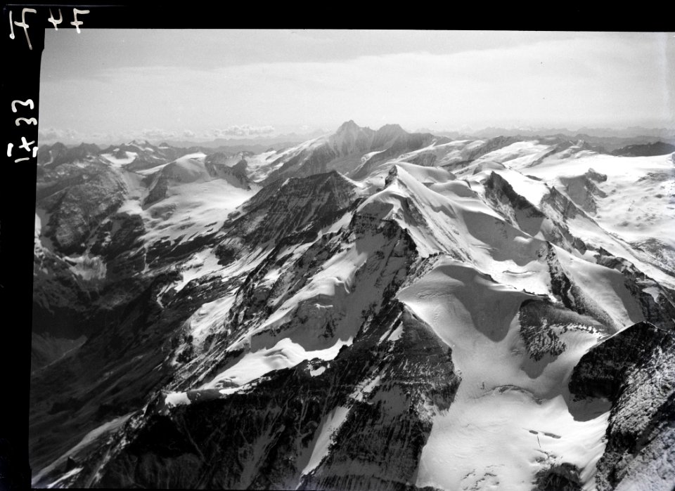 ETH-BIB-Grossglockner, Anflug von Norden-Inlandflüge-LBS MH01-007471