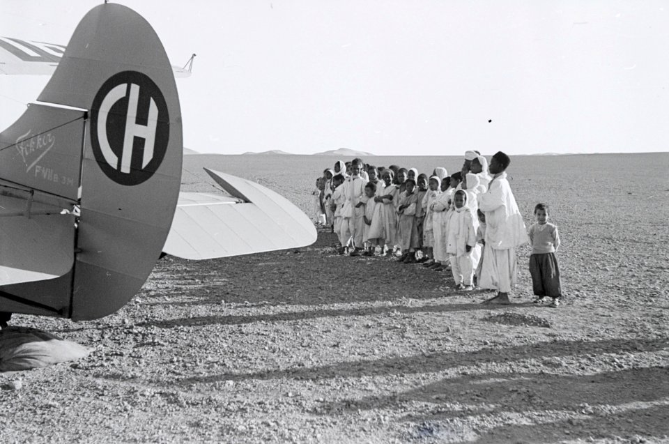 ETH-BIB-Gruppe bei Flugzeug-Nordafrikaflug 1932-LBS MH02-13-0229