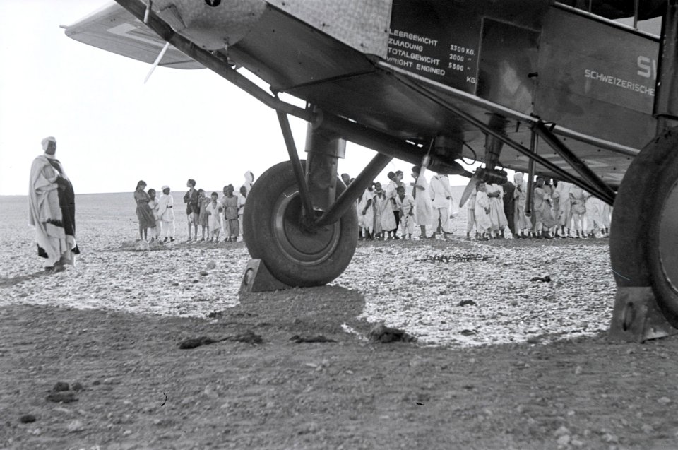 ETH-BIB-Gruppe bei Flugzeug-Nordafrikaflug 1932-LBS MH02-13-0233
