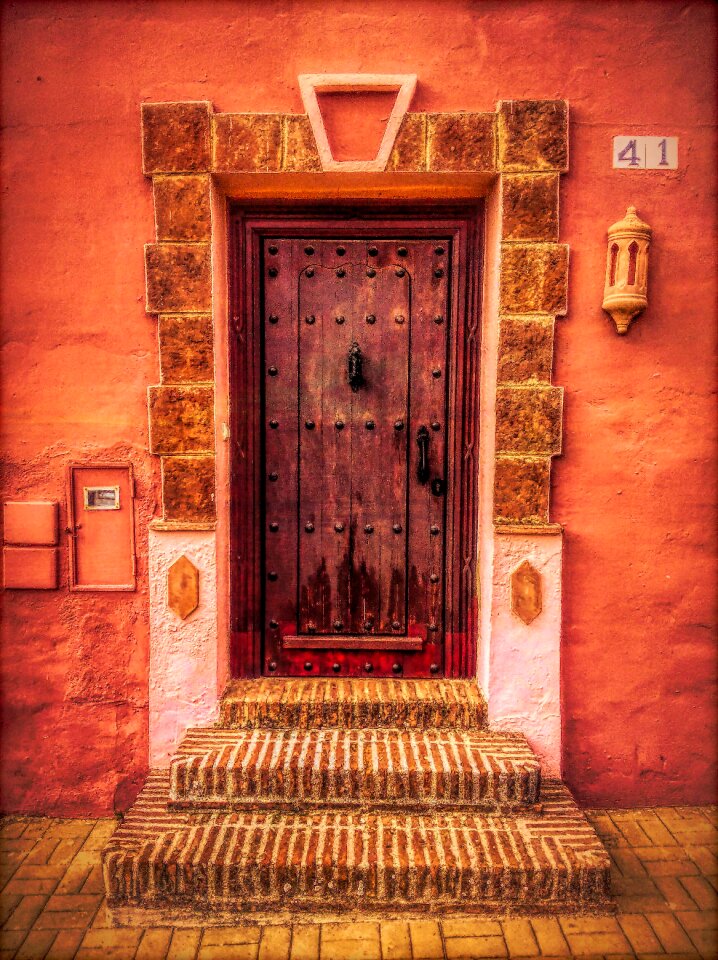 Entrance house design photo