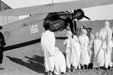 ETH-BIB-Gruppe vor Flugzeug-Nordafrikaflug 1932-LBS MH02-13-0225
