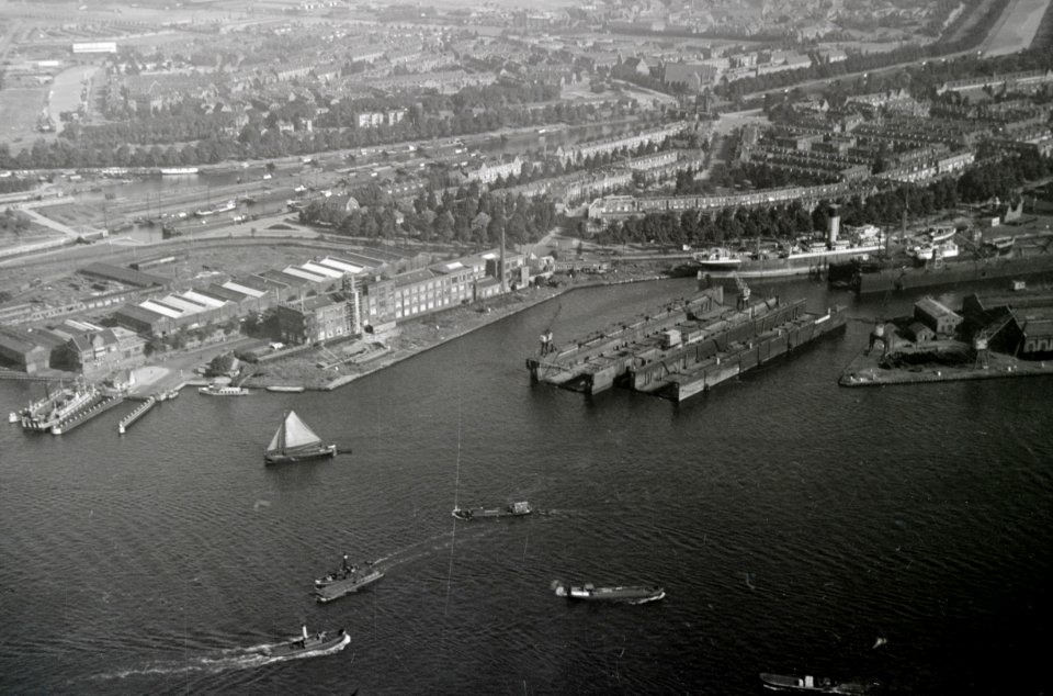 ETH-BIB-Hafen in Holland-Weitere-LBS MH02-45-0004