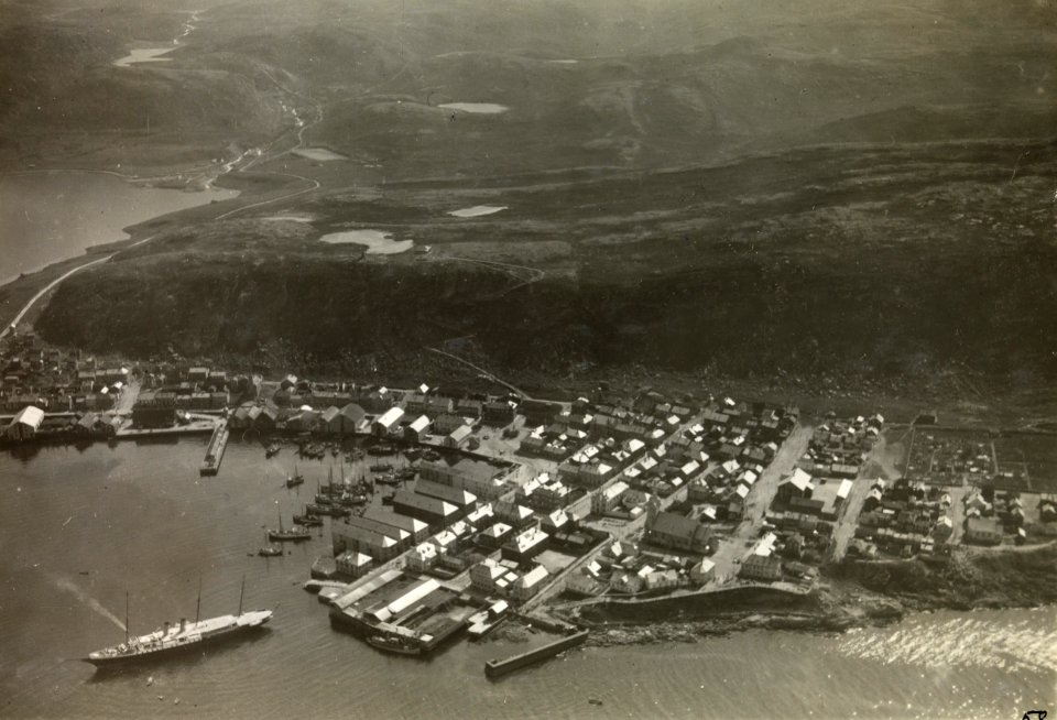 ETH-BIB-Hammerfest (Kaufhäuser) aus 100 m Höhe-Spitzbergenflug 1923-LBS MH02-01-0058-AL-FL