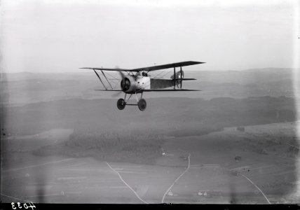 ETH-BIB-Hanriot, HD-1, Jagdeinsitzer, über dem Glatttal-Inlandflüge-LBS MH01-004033