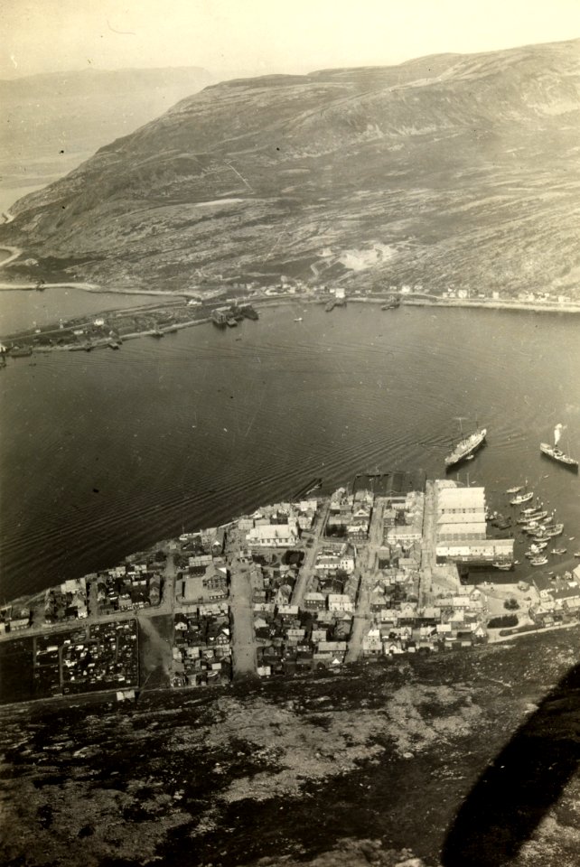 ETH-BIB-Hammerfest (Kaufhäuser) aus 100 m Höhe-Spitzbergenflug 1923-LBS MH02-01-0059