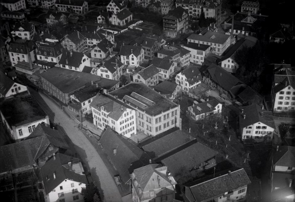 ETH-BIB-Horgen, Fensterfabrik Kissling-Inlandflüge-LBS MH03-1066