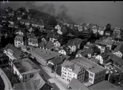 ETH-BIB-Horgen, Fensterfabrik Kissling-Inlandflüge-LBS MH03-0398