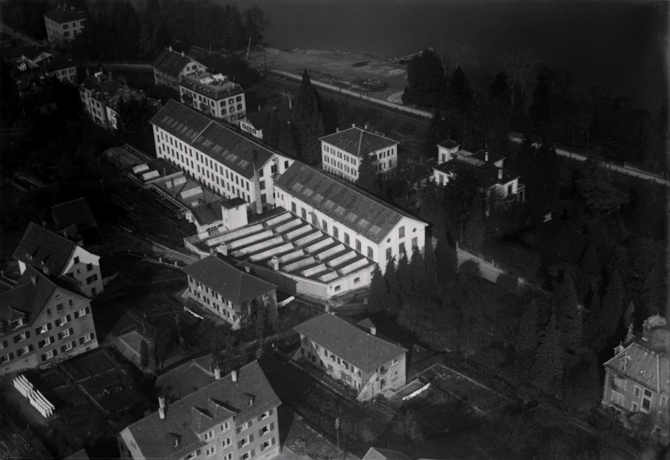 ETH-BIB-Horgen, Thalacker, Fabrik an der Seestrasse-Inlandflüge-LBS MH03-1104