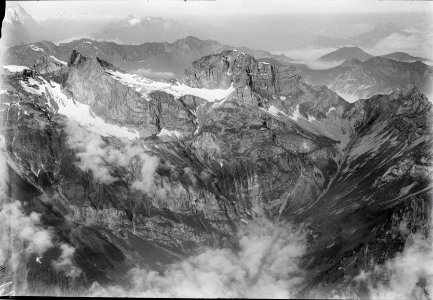ETH-BIB-Huetstock, Juchlipass, Nünalphorn v. O. aus 2900 m-Inlandflüge-LBS MH01-004688