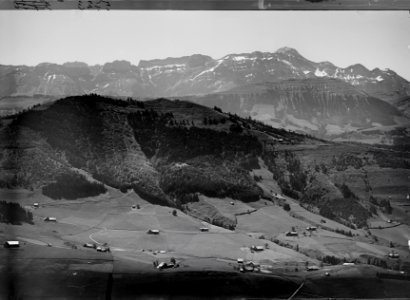 ETH-BIB-Hundwilerhöhi, Säntis v. N. W. aus 1200 m-Inlandflüge-LBS MH01-005723