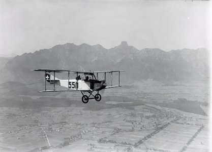 ETH-BIB-Häfeli DH-3 M IIIa, CH-550 mit Stockhornkette-Inlandflüge-LBS MH01-001210