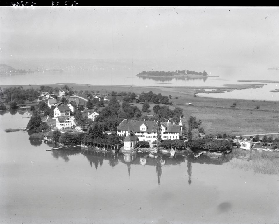 ETH-BIB-Hurden, Hotel Adler, Insel Ufenau-Inlandflüge-LBS MH01-007324