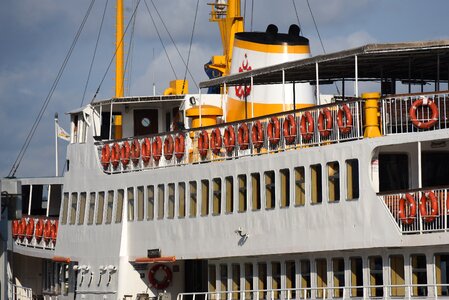 Harbor water ship