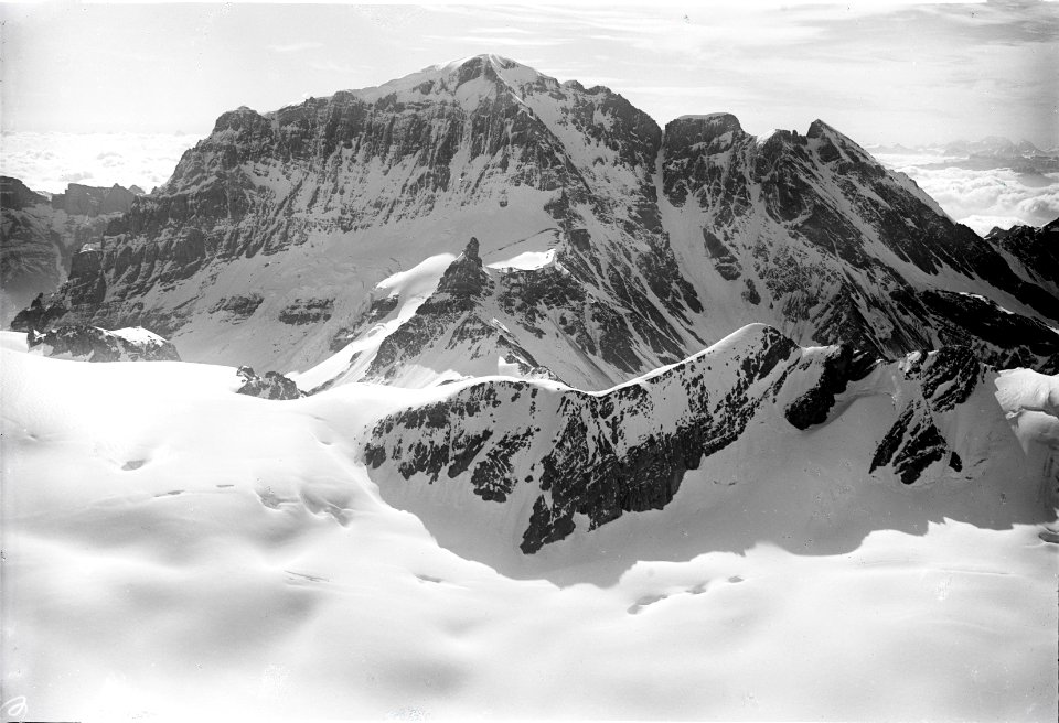 ETH-BIB-Hüfifirn, Planura, Tödi v. W. aus 3400 m-Inlandflüge-LBS MH01-004733