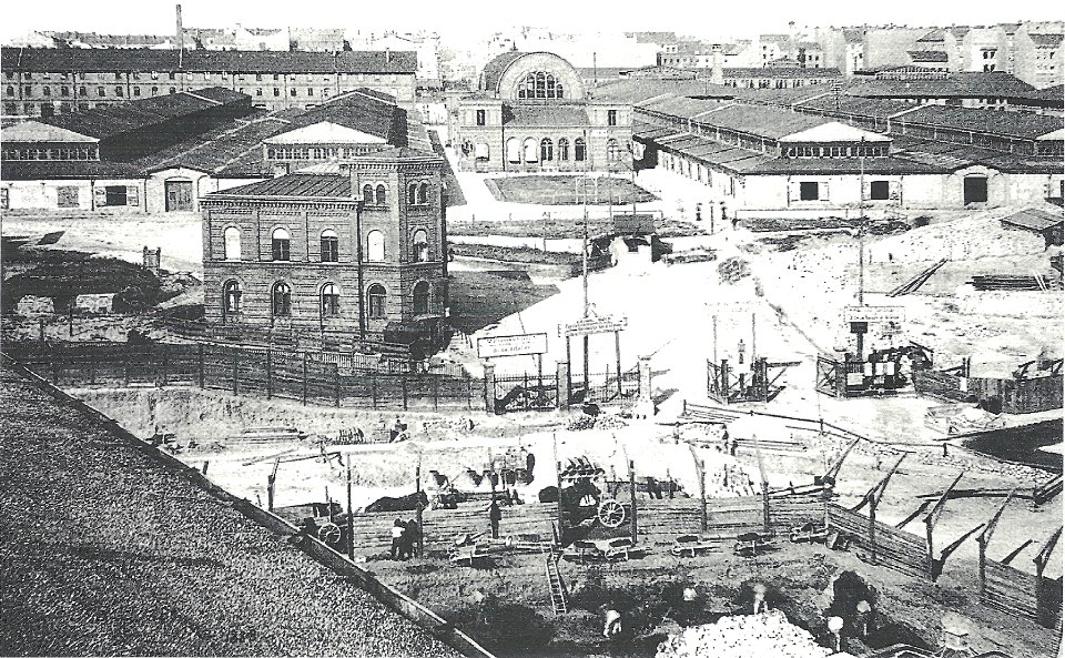 Gesundbrunnen Brunnenstraße Schlachthof 1890