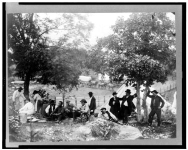 Gettysburg camp of Captain Huft LCCN92521848