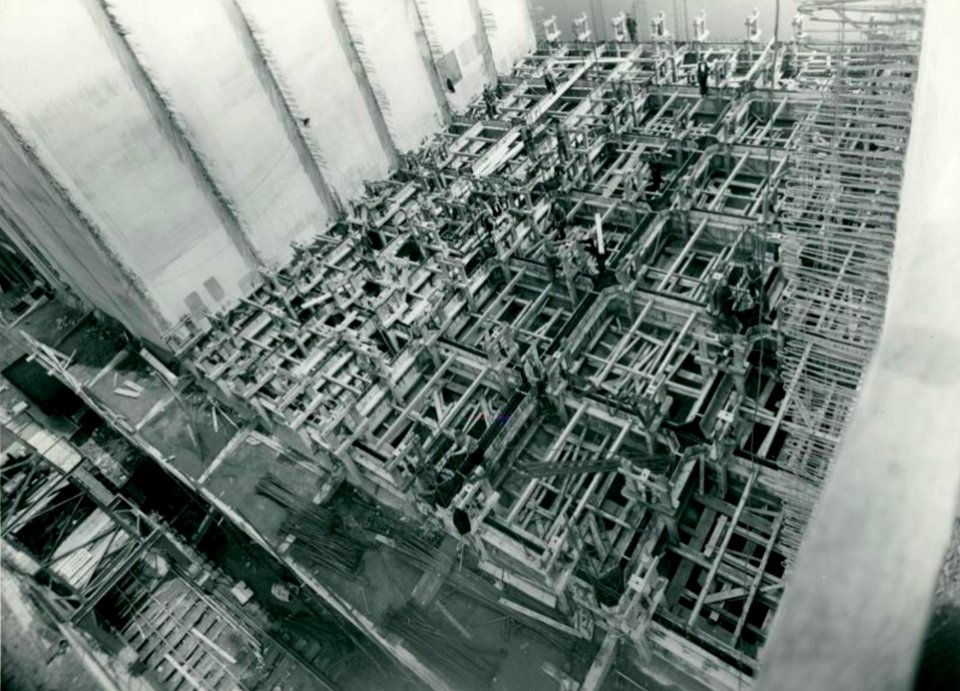 Getreidesilo Magdeburg, Deutschland, 1936