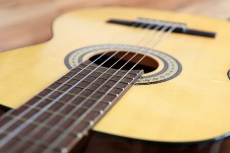 Music instrument acoustic guitar photo