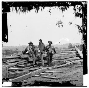 Gettysburg, Pa. Three Confederate prisoners LOC cwpb.01450