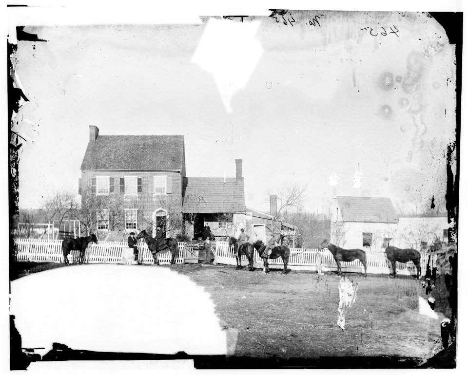 Gettysburg, Pa., vicinity. G.J. White's house LOC cwpb.03853
