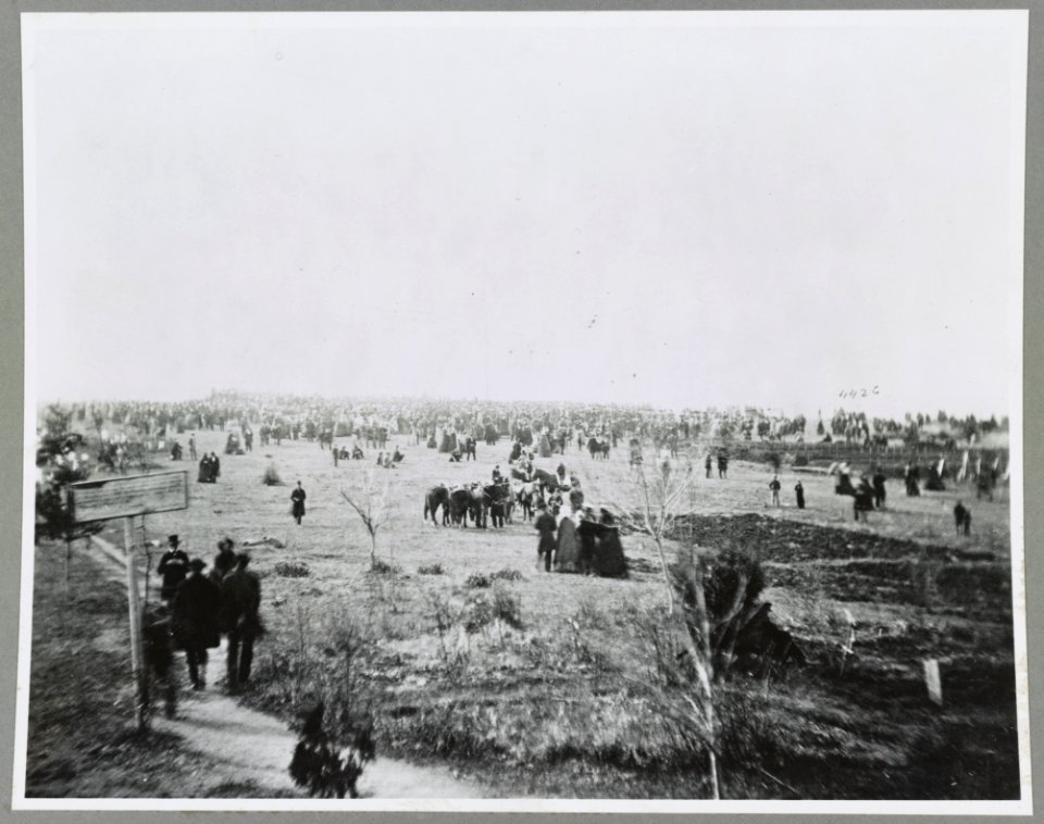 Gettysburg, Pa. November 1863. Dedication of Gettysburg battlefield LCCN2012647716