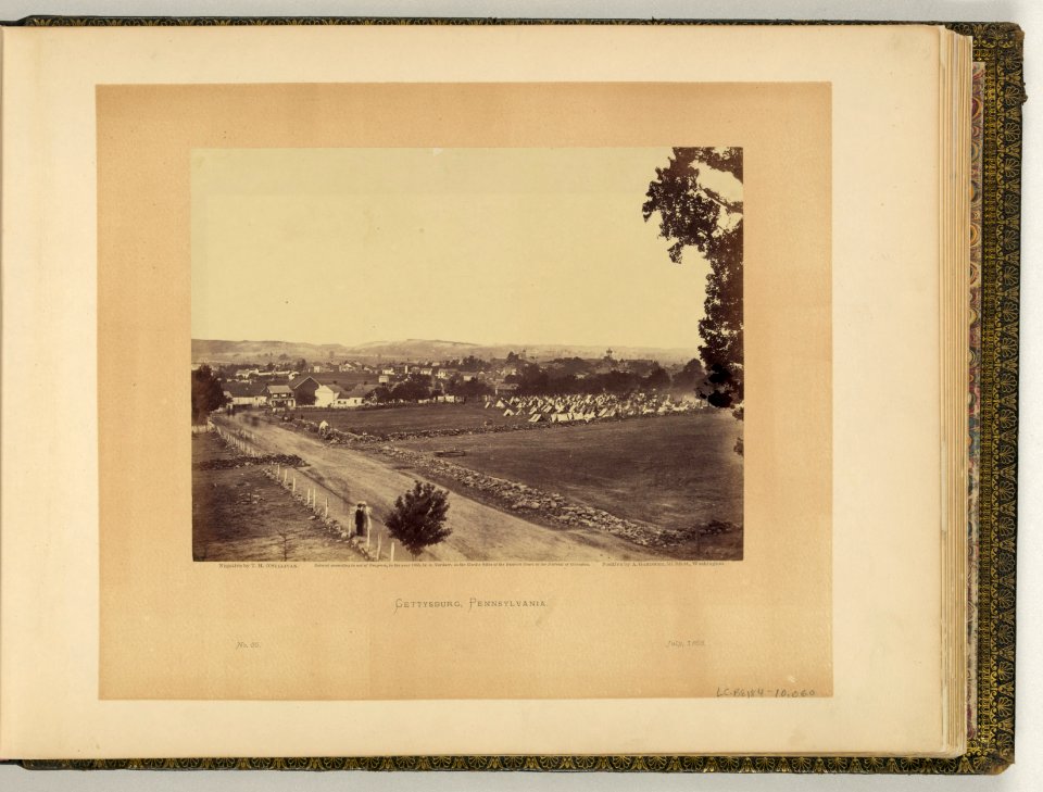 Gettysburg, Pennsylvania - negative by T.H. O'Sullivan ; positive by A. Gardner. LCCN2006685383