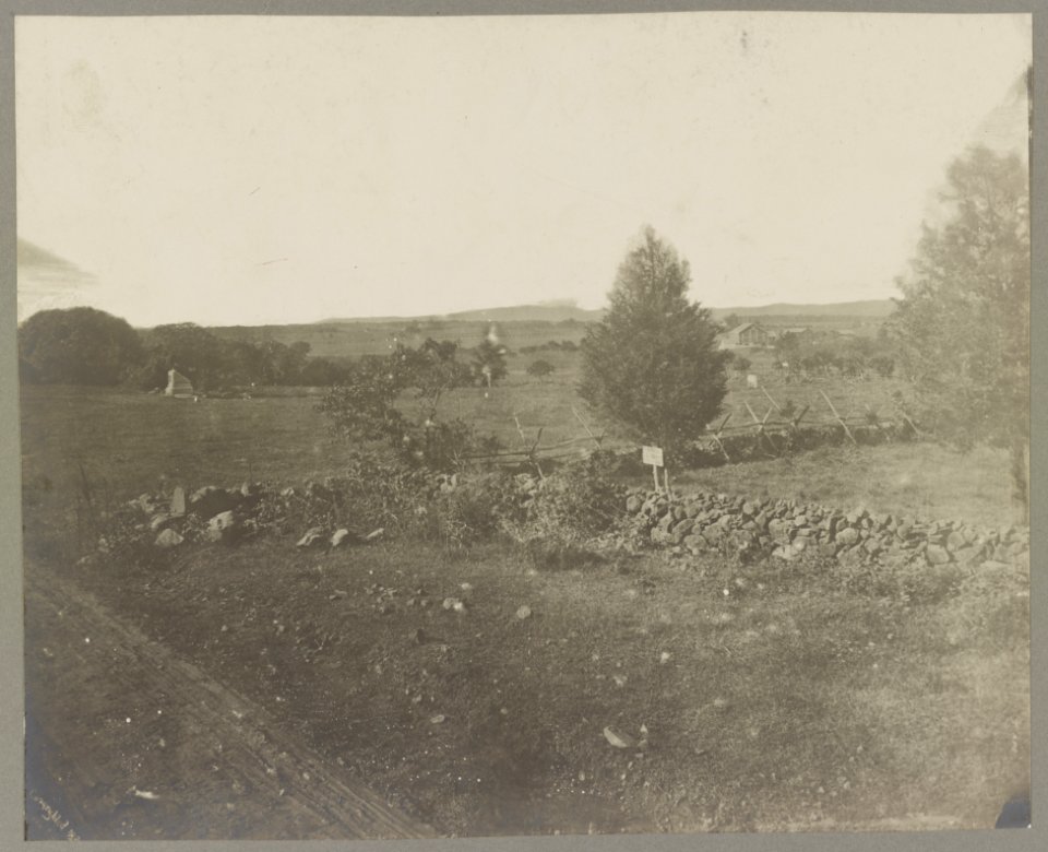 Gettysburg, battlefield of, Scene of Pickett's charge, 974 LCCN2012647714