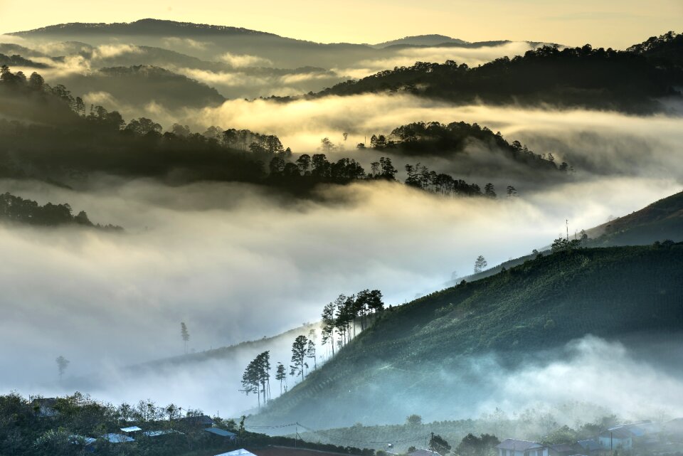 Landscape asia hills