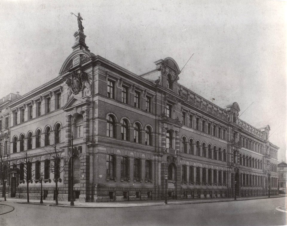 Gewerbeschule Leipzig um 1920