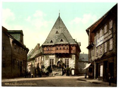 Gewandhaus (Cloth Hall), Goslar, Hartz, Germany-LCCN2002713794 photo