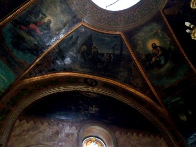 Gheorghe Tattarescu - Zlătari - Pictură murală (5)