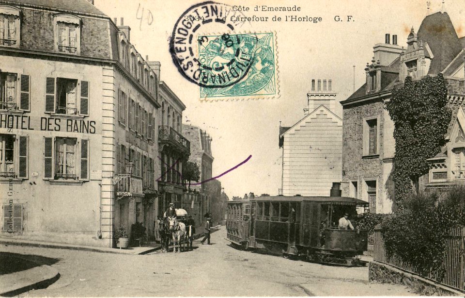 GF 3634 - COTE D'EMERAUDE - Le Carrefour de l'Horloge