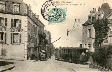 GF 3634 - COTE D'EMERAUDE - Le Carrefour de l'Horloge