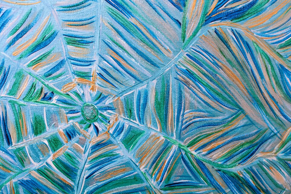 Color colorful blue