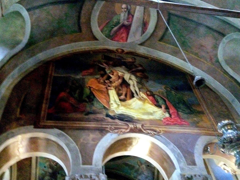 Gheorghe Tattarescu - Colțea - Pictură murală (1)