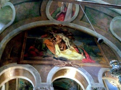 Gheorghe Tattarescu - Colțea - Pictură murală (1)