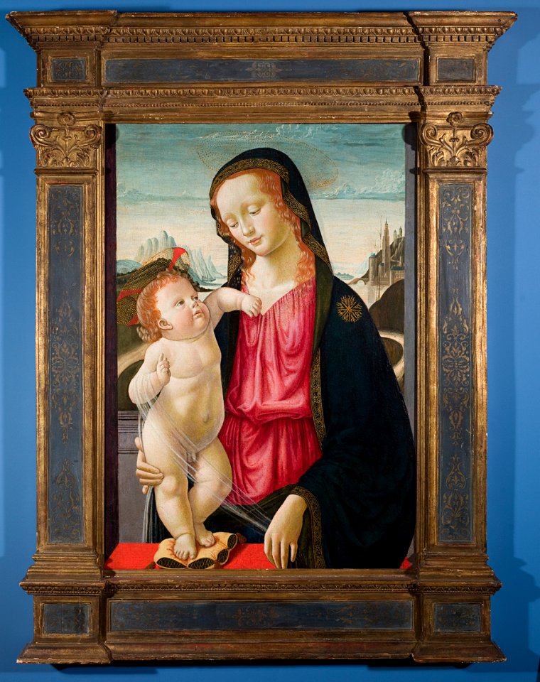 50545 La Madona y el niño