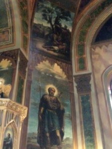 Gheorghe Tattarescu - Zlătari - Pictură murală (2)