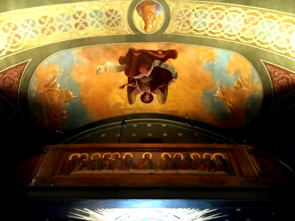 Gheorghe Tattarescu - Biserica Albă - Pictură murală (3)