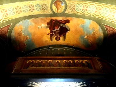 Gheorghe Tattarescu - Biserica Albă - Pictură murală (3)