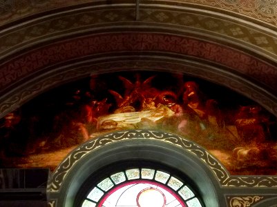 Gheorghe Tattarescu - Biserica Albă - Pictură murală (2)