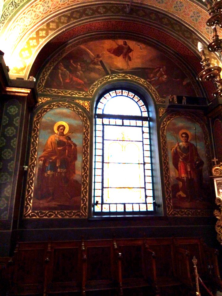 Gheorghe Tattarescu - Biserica Albă - Pictură murală (8)