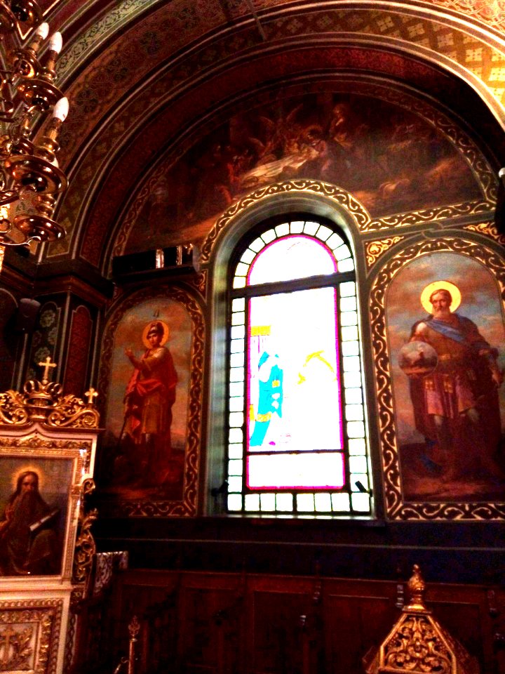 Gheorghe Tattarescu - Biserica Albă - Pictură murală (7)