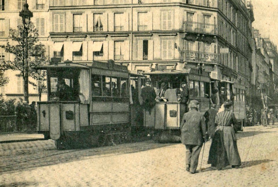 GI 472 - PARIS - Le Faubourg du Temple (détail)
