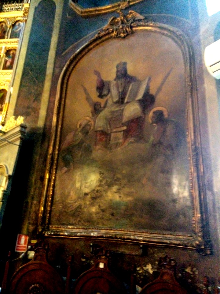 Gheorghe Tattarescu - Șelari - Pictură murală (8)