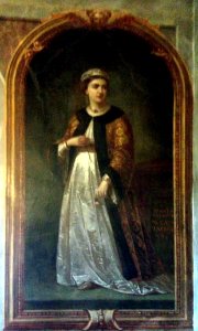 Gheorghe Tattarescu - Colțea - Pictură murală - Maria Cantacuzino